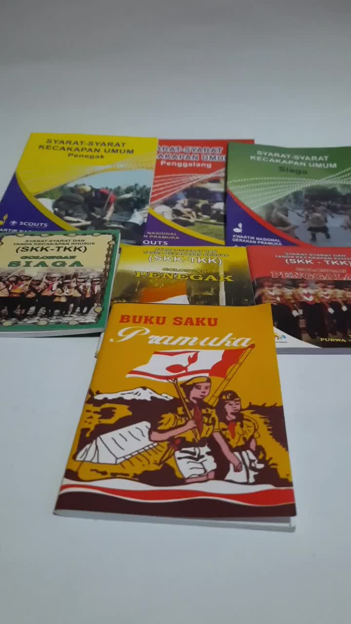 BUKU PRAMUKA/BUKU SKU PRAMUKA/BUKU SKK PRAMUKA/BUKU SAKU PRAMUKA