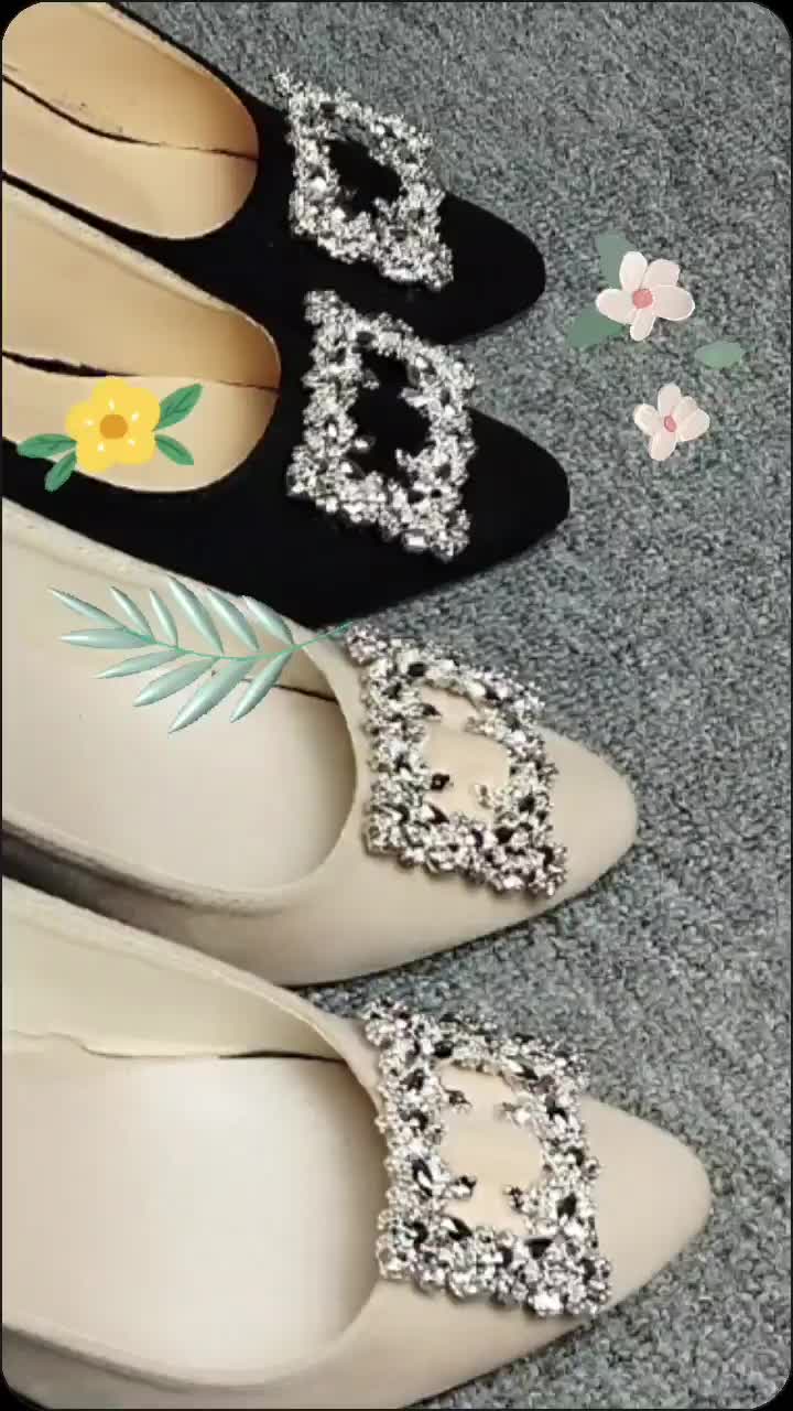 Sandal Heels Wanita Anggun Cocok Buat Kondangan M101 Hitam