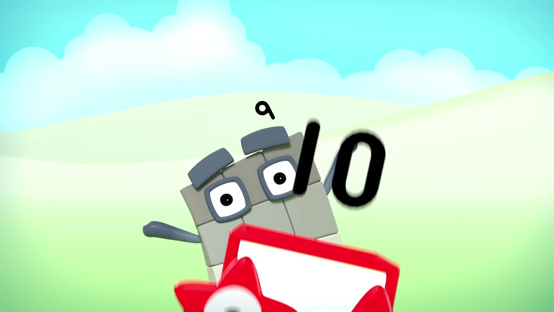 Hand2Mind Numberblocks MathLink Cubes 1–10 Activity Set Interactive Early Math Learning with Numberblocks, Set Aktivitas Belajar Matematika Interaktif