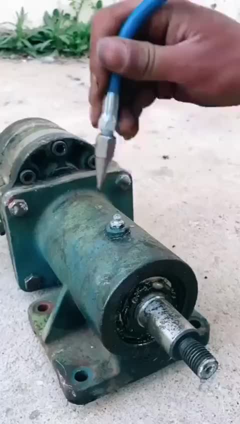 (Gratis selang 30cm) LP90 Alat Aplikasi Minyak Gemuk Grease Gun Coupler High Pressure Car Engine