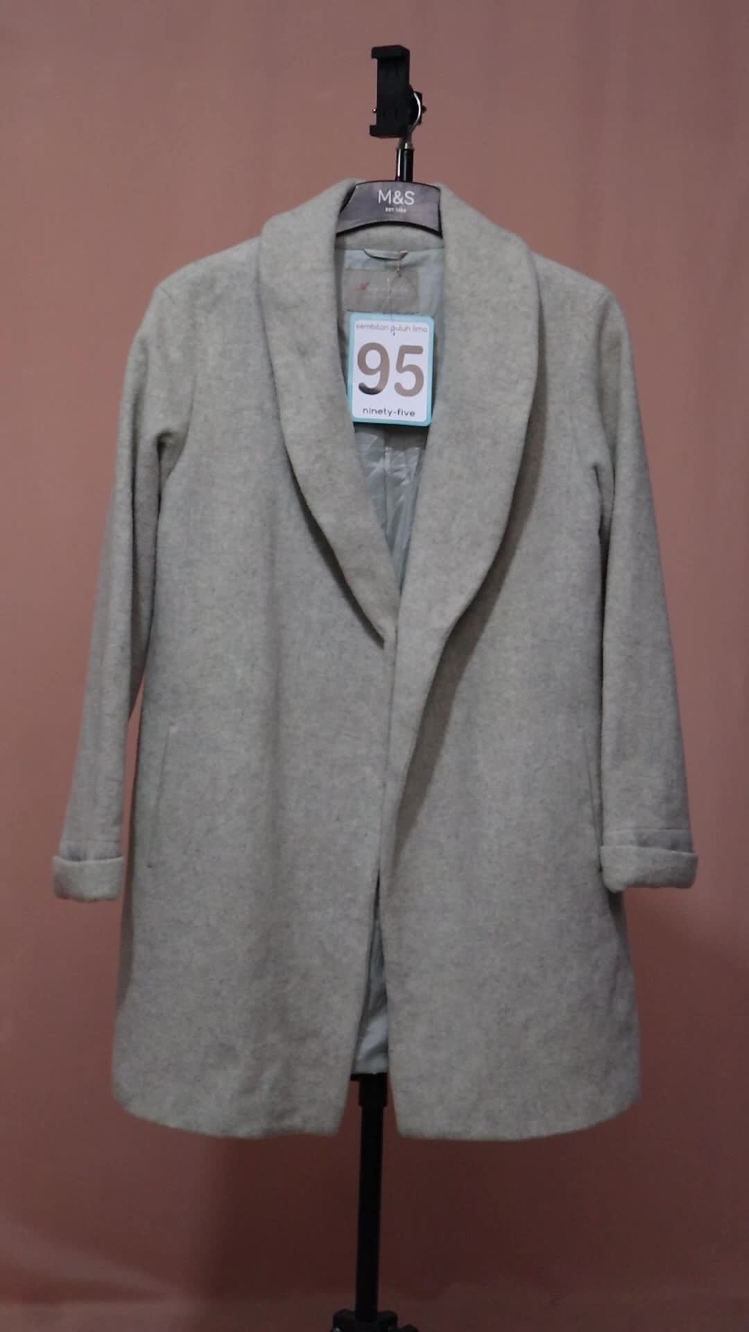(KODE BARANG 95) Jaket Lembut Polos - BISA COD