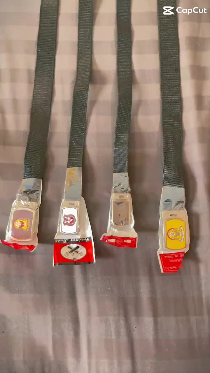 Sabuk Perlengkapan Sekolah Anak SD SMP SMA SMK Bahan Nilon All Size - Perempuan Laki-Laki Fashion