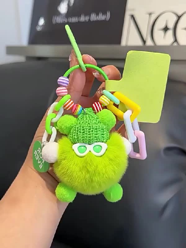 MALL Gantungan Kunci Boneka Korea Lucu Strap HP Lanyard Aestetic Tas Headset KEY21