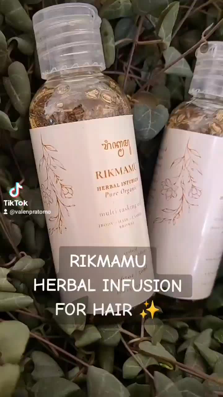 [RIKMAMU] 50ML PENUMBUH RAMBUT ALAMI/MINYAK PEPAYA/ROSEMARY OIL/MINYAK KEMIRI