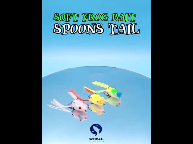 WHALE soft rog umpan pancing ikan gabus 3cm 4.2g killer ampuh