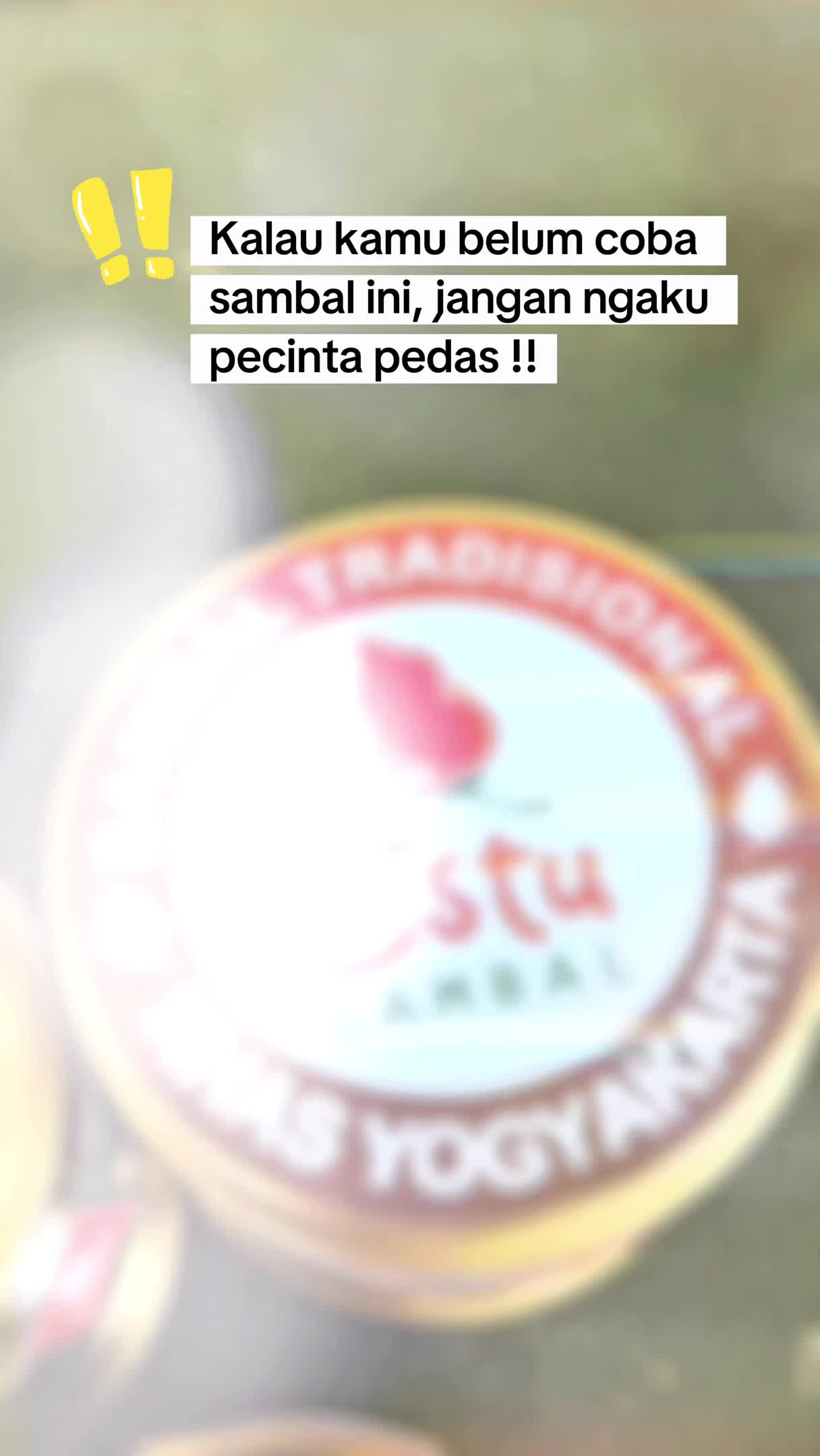 (3 Pack) Estu Sambal Original- Sambal Rumahan Khas Nusantara dengan Rasa Otentik & Kenikmatan Asli dari Bahan Pilihan Food Makanan