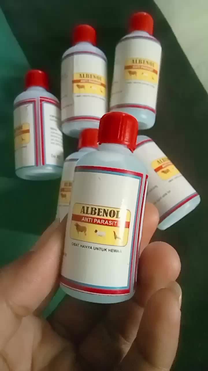 Albenol paket 3botol obat cacing utuk semua jenis hewan ternak