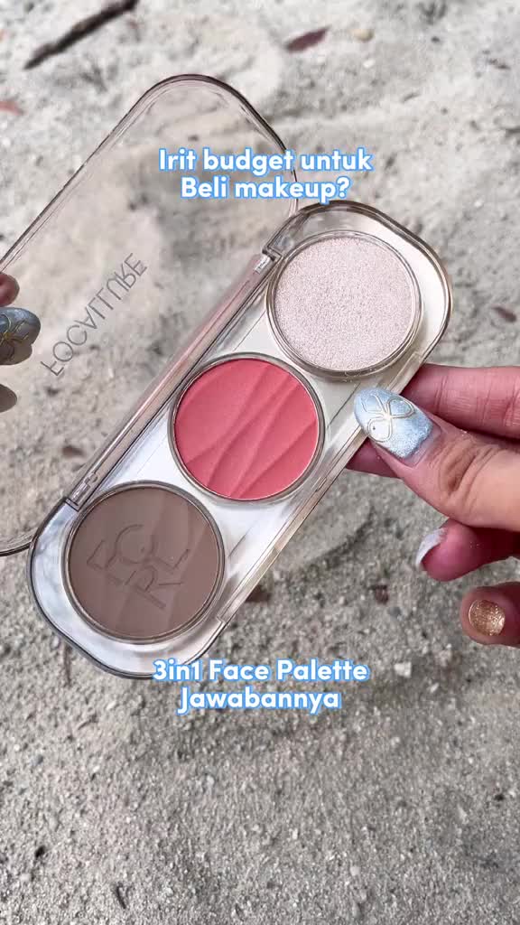 FOCALLURE 3-in-1 Pro-Sculpt Facial Shaping Palette Blush & Highlighter & Contour Bronzer FA-F45
