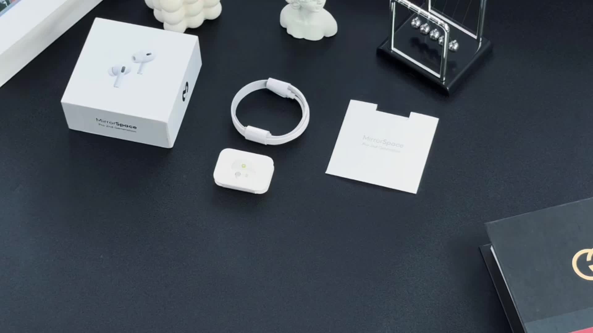 MirrorSpace Pro 2 with Wireless Charging Case TWS Bluetooth