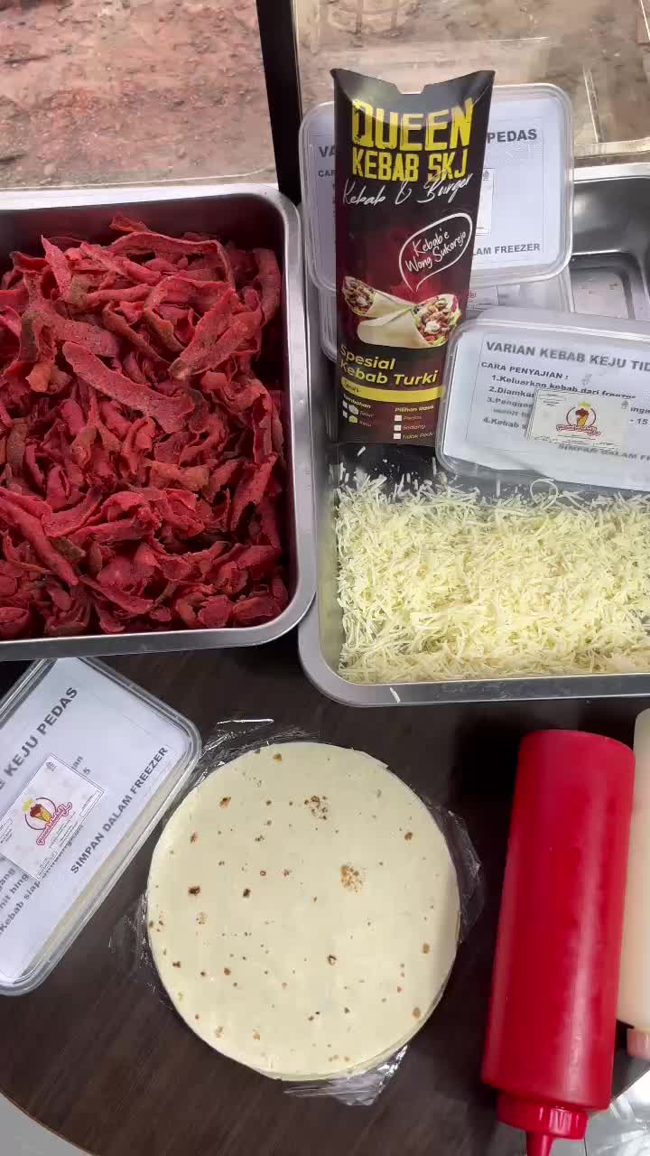 kebab frozen spesial extra daging & keju Frozen