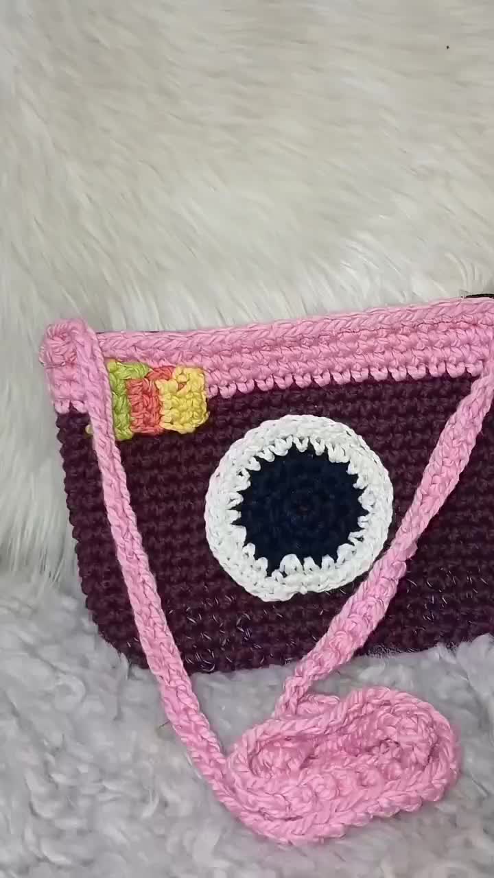 Tas Rajut Anak Lucu Sling Bag - Fashion Anak Motif