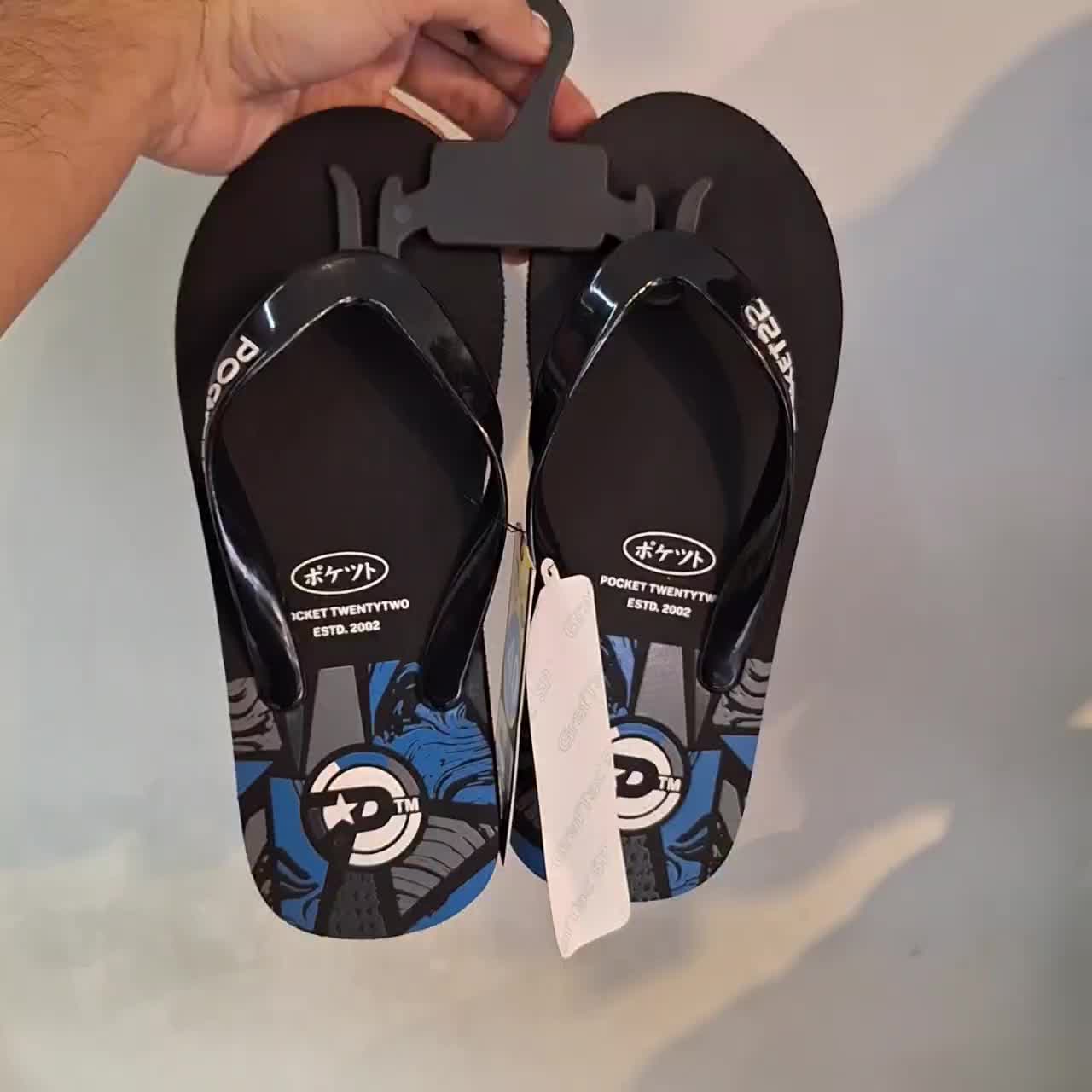 POCKET22 SENDAL MOTIF FF 1217 OBESE - SANDAL TERBARU, TAMPILAN MENARIK, EMPUK DAN NYAMAN DIPAKAI