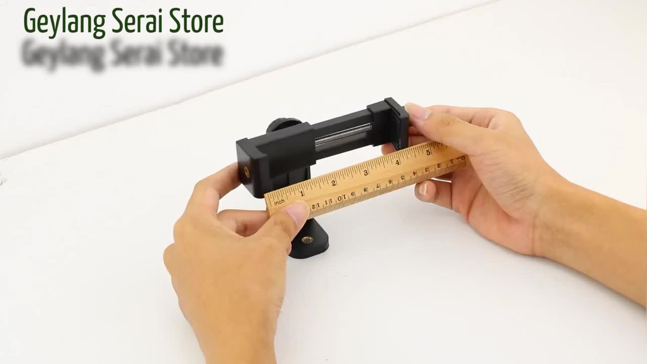 Universal Holder Smartphone Clamp 360 Potrait & Landscape Premium Aksesoris