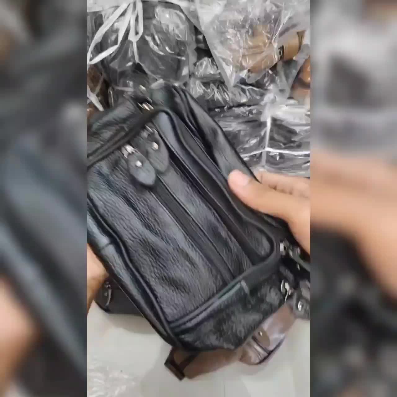 Tas Kulit Asli Waistbag tas pinggang tas selempang tas dada kulit original Pria