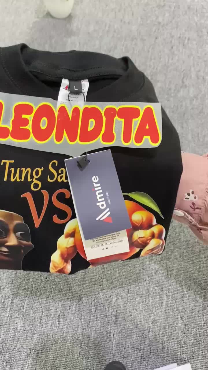 Atasan anak kaos anak Udin dandindun Vs tung tung sahur anomali Ramadhan