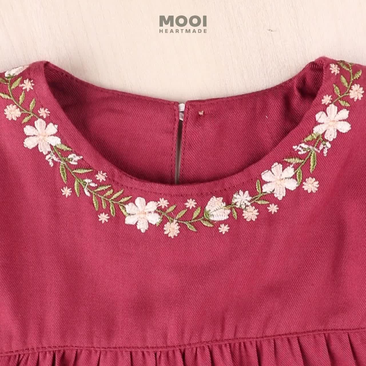 Mooi Setelan Anak Perempuan Raya Collection Nuha Tunik Set