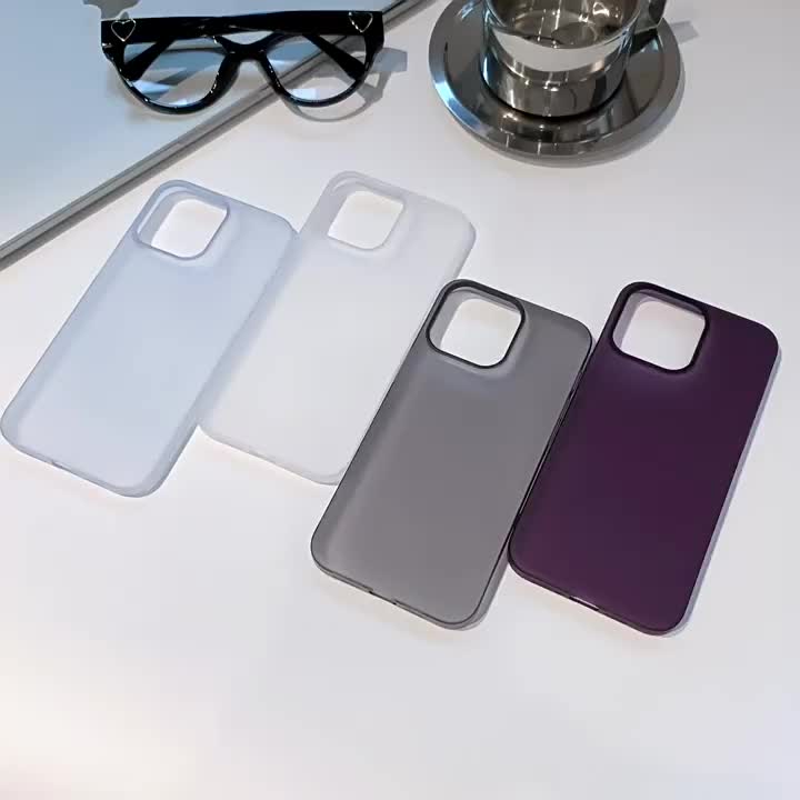 Casing Untuk iPhone 11 13 12 14 15 16 Pro Max 15 14 Plus Soft Silikon Matte Frosted FullCover Hp Ultra Thin Phone Case Cover