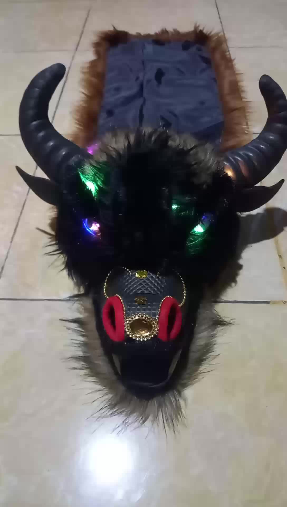 MAINAN BANTENGAN/MAINAN BARONGSAI ANAK LAKI LAKI/MAINAN BARONGAN/MAINAN BARONGSAI KERBAU KEDIP2