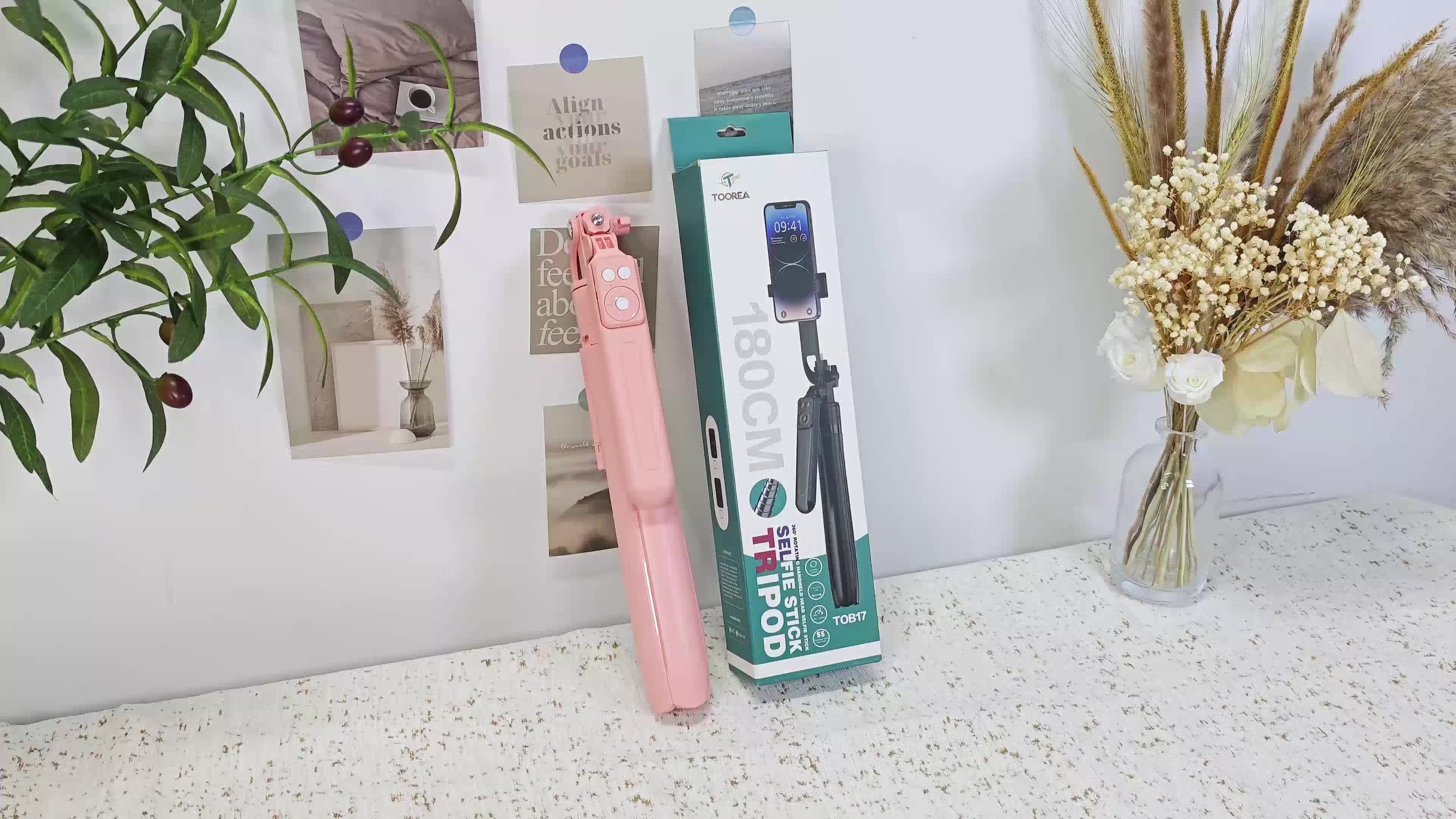 Tech B17 180cm Tongsis Tripod 4 Kaki Tripod 7 Tombol Remote Control Bluetooth Selfie Stick HP Kamera DSLR Tongsis Stainless Steel Tripod Dengan 1/4 Adaptor Panjang Lampu Holder