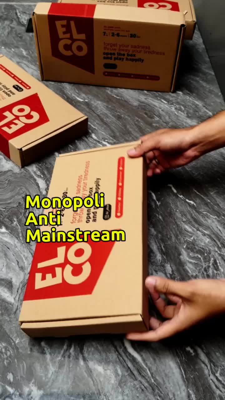 (Bisa COD) Monopoli Internasional Eltraventure V2 (Monopoli Kayu Bahasa Indonesia)
