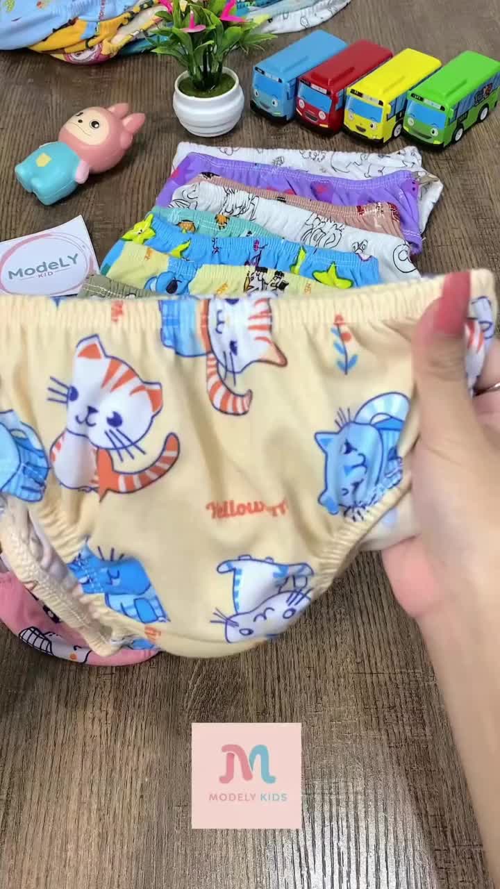 5-20pcs Celana Dalam Anak Laki Perempuan 1-8 Tahun Bahan Premium Lembut Adem Baby Doll Libby Velvet Motif Lucu Cewe Cowo Unisex  Meyerap Keringat Kemasan Pouch
