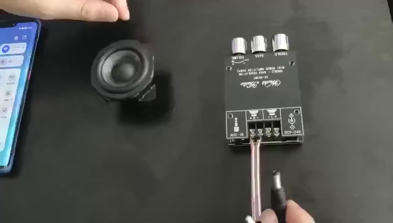 【produk promosi】ZK-502MT 2.0 Stereo Bluetooth Audio Digital HIFI Power Amplifier Papan Modul 50W * 2 Penyesuaian Bass Tinggi