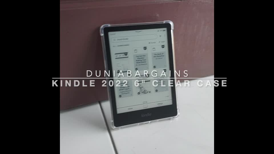 Clear Case for Kindle 2022,  6 Inch NOT Paperwhite