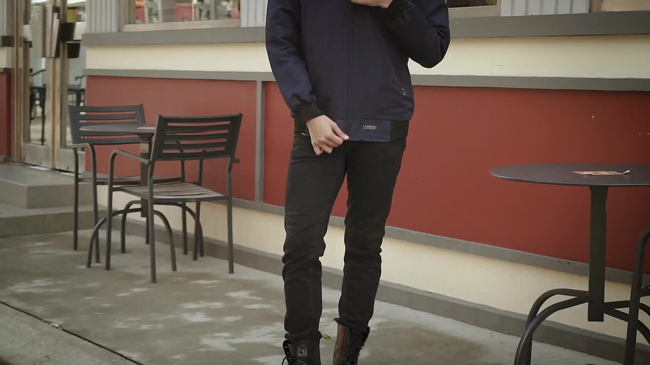EVERNEXT APPAREL Jaket Harrington Smith Pria Jaket Motor Windproof Jaket Casual Pria Jaket Formal Kantoran Pria
