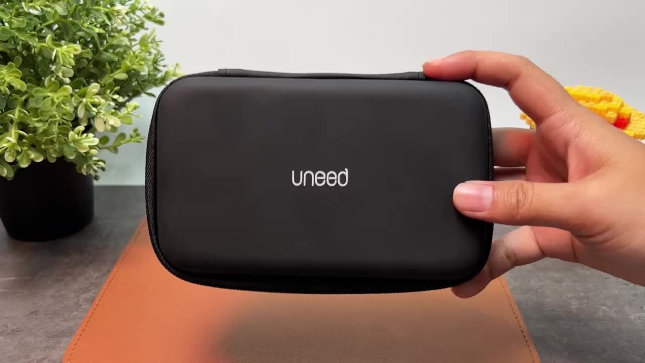UNEED Hard Case for Powerbank Earphone Hard Disk SSD Hardcase - UHC402