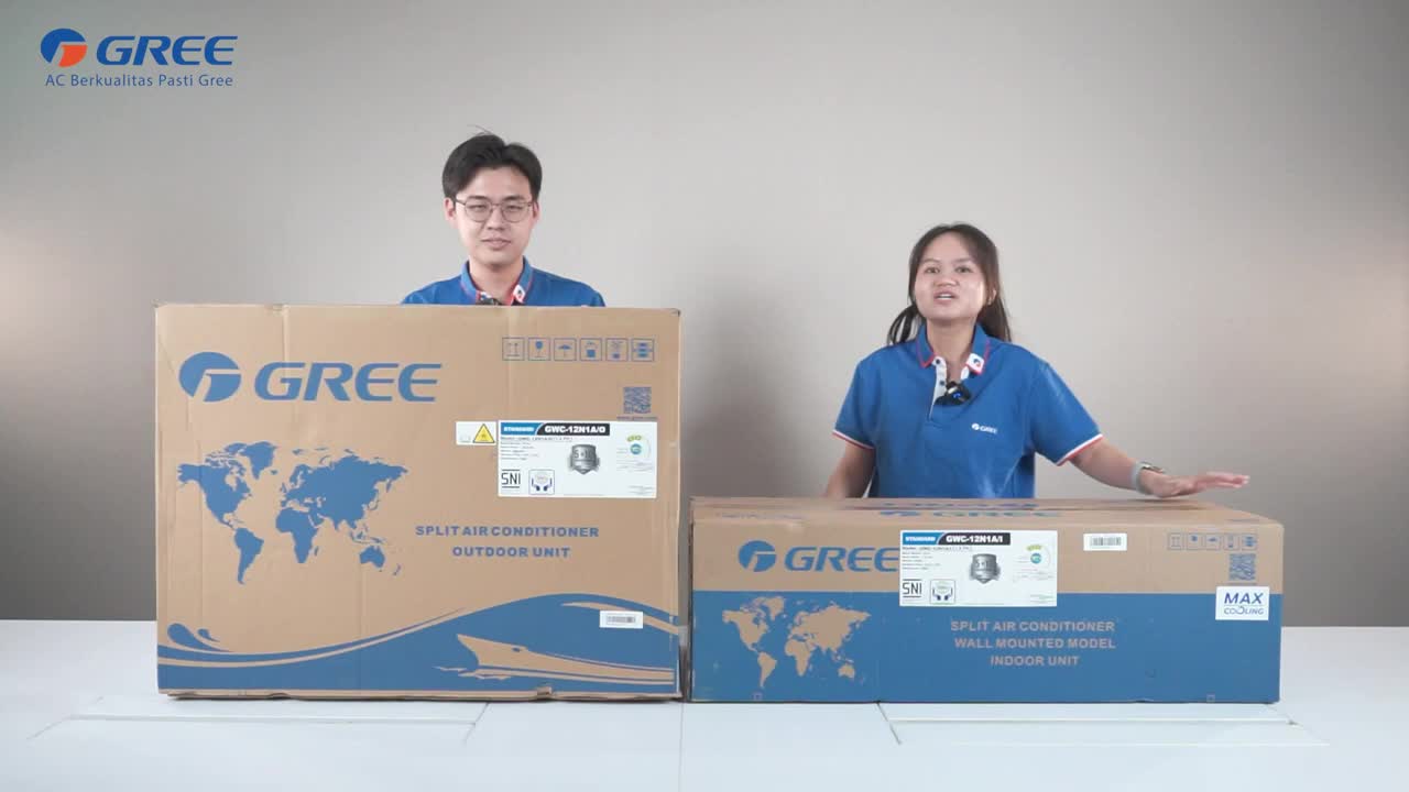 AC GREE 0.5 PK s/d 2.5 PK Series N1A Deluxe Standart + Pasang bisa Tukar tambah ( Pendingin )