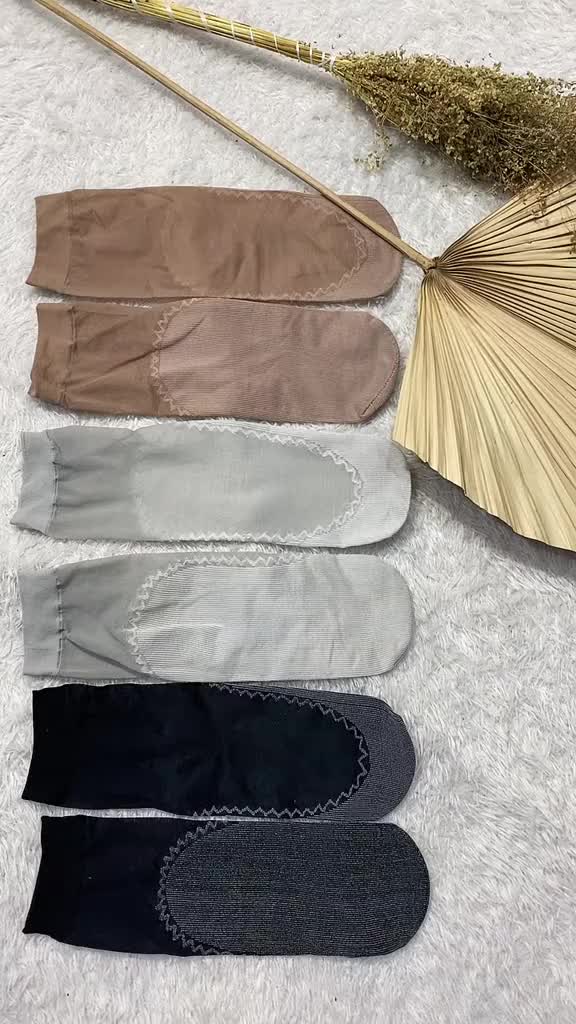 SP KK405 Kaos Kaki Pendek Wanita Anti Slip Kaoskaki Transparan