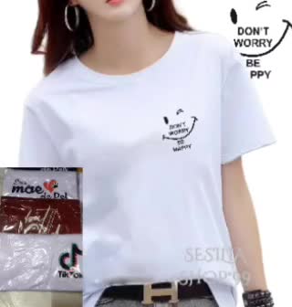 Kaos atasan wanita,kaos cewek,kaos unisex wanita,kaos fashion wanita,kaos distro,kaos oblong wanita(( HI )) Baju Lembut