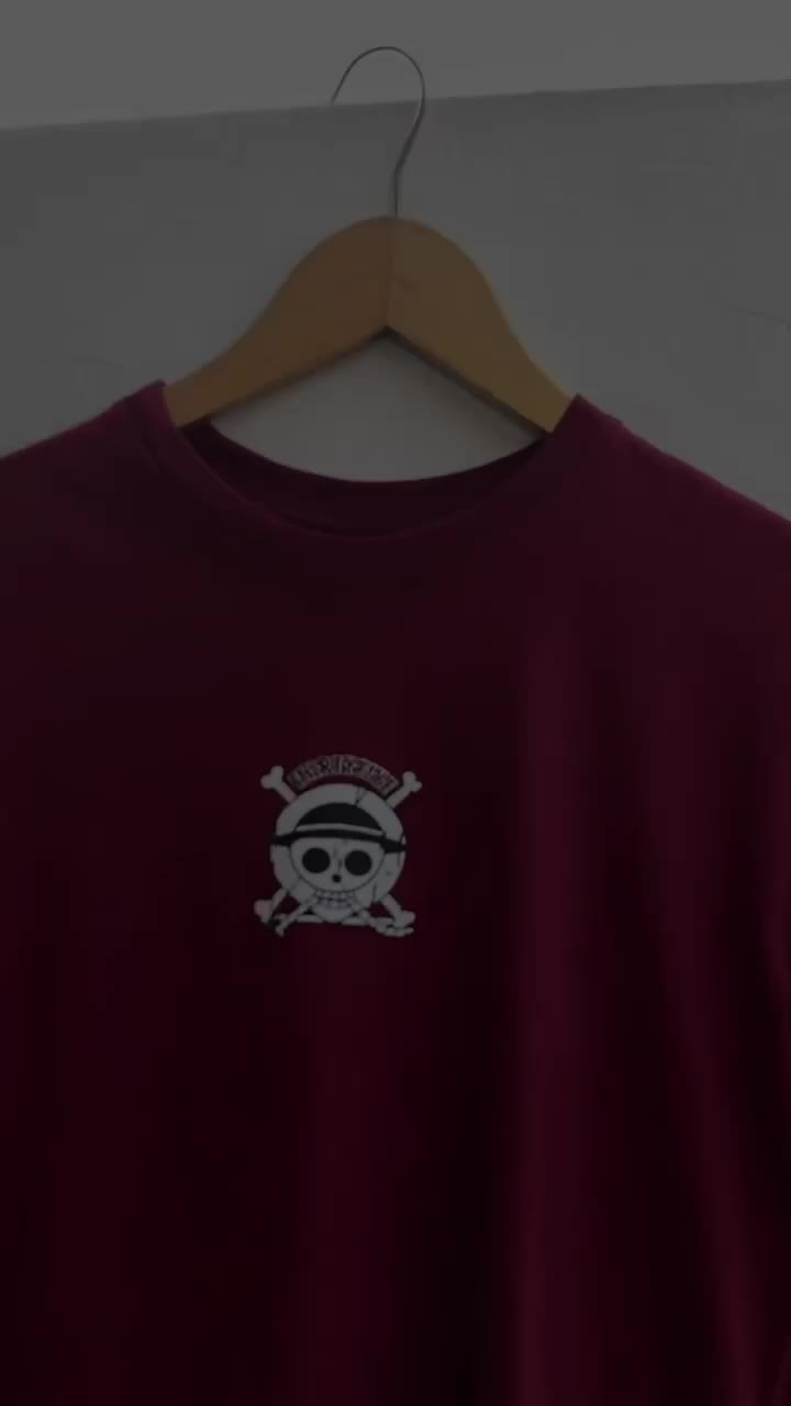 baju kaos distro anak laki-laki umur 7-15 tahun anime one piece terbaru bahan katun30S adem Fashion Motif Pakaian