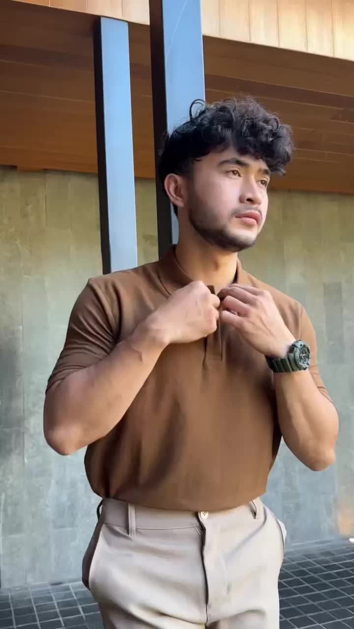 HSRM Hubner Polo Shirt Kaos Polo Polos Pria