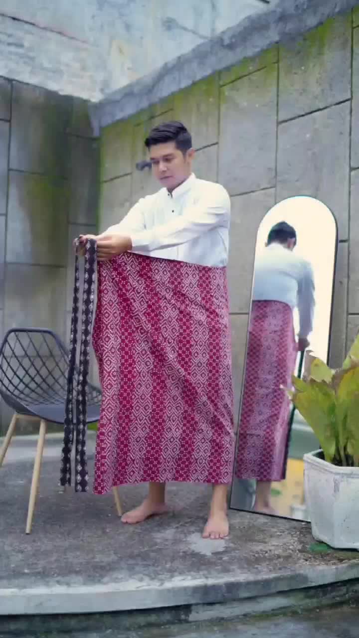 Sarung Iket Motif Pintu Aceh By Sarung Sunan