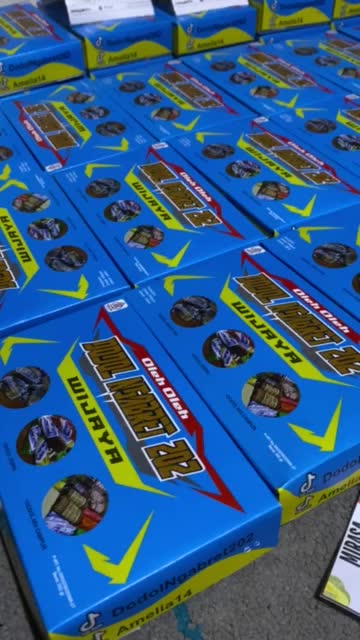 Dodol garut 1 Kg 2BOX batik aneka rasa mix campur Cemilan Manis Candy Gula Camilan