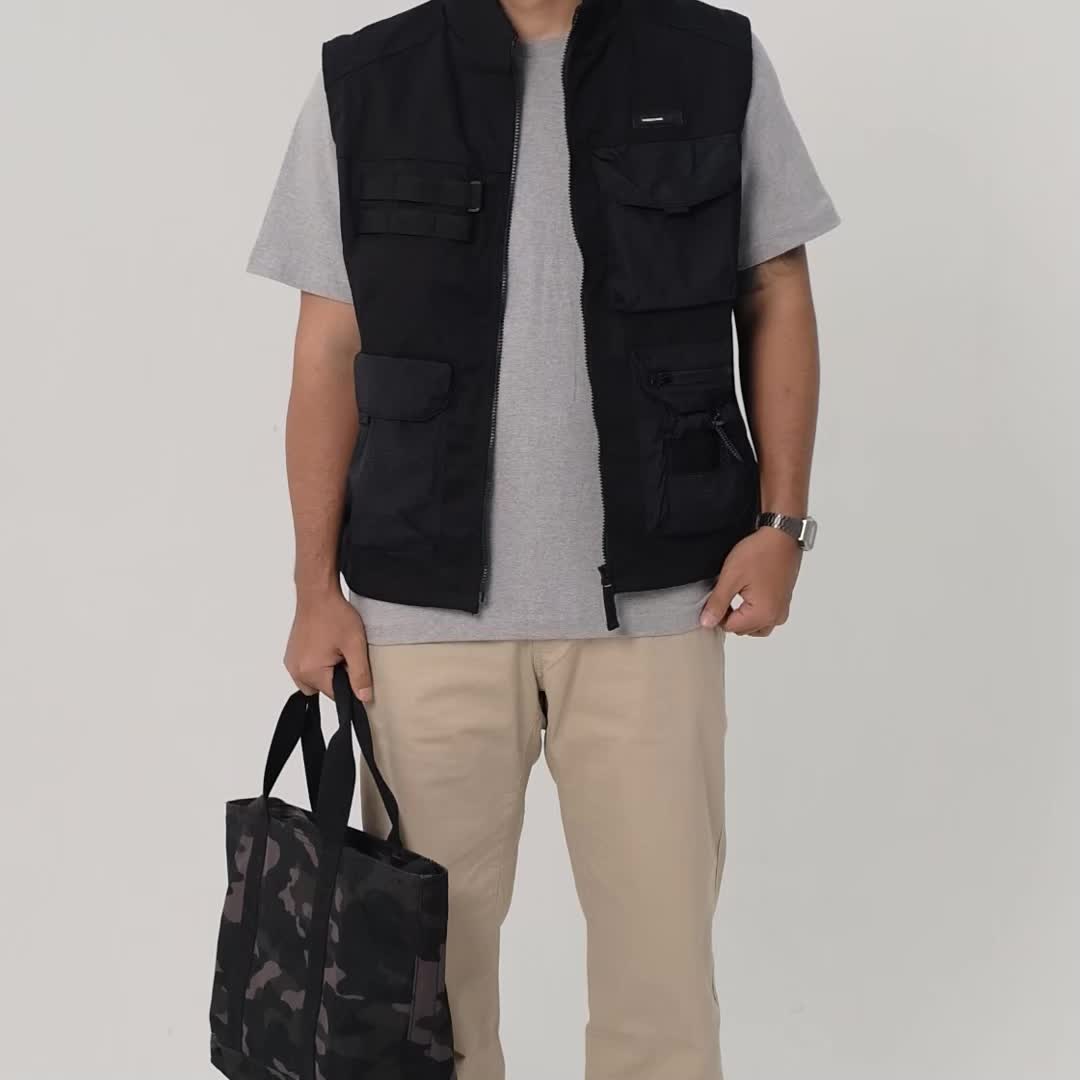 MGee Rompi Tactical Vest Outdoor Mgeeworks Wazton C001 Black