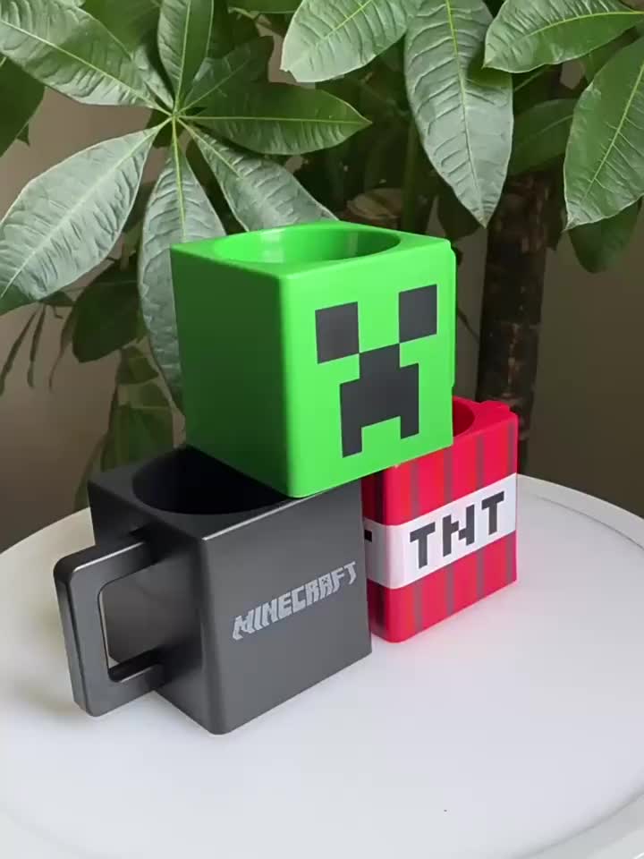 Botol Minum Mug Minecraft Souvernir Unik dan Lucu