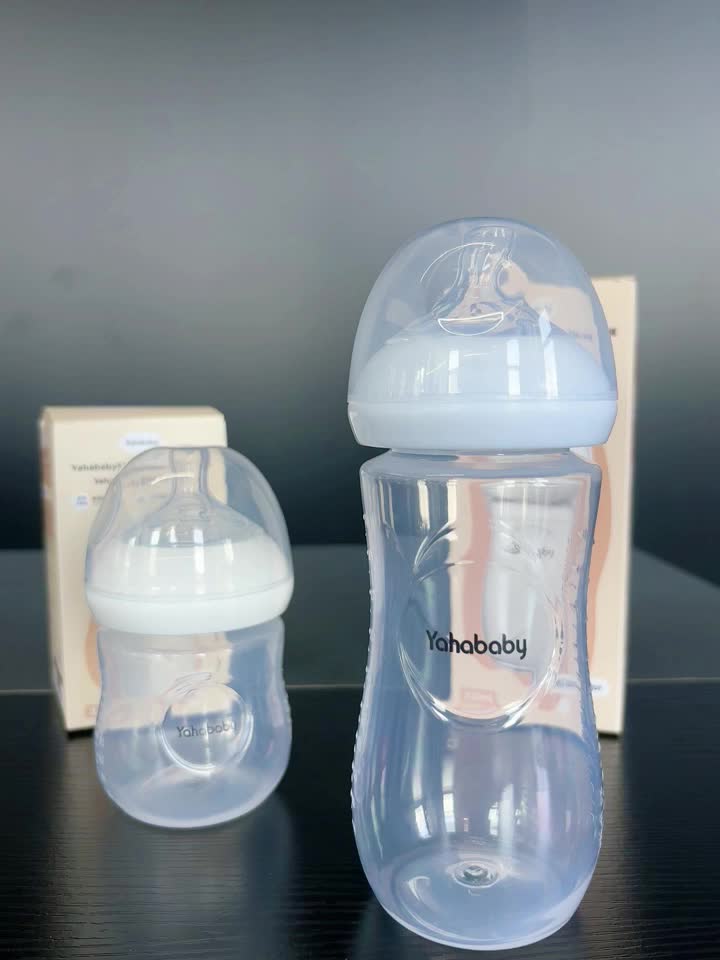 YAHABABY Botol Susu Bayi PP 5.5cm – Bebas BPA Sistem Anti Kembung Puting Mirip ASI (150ml & 330ml)