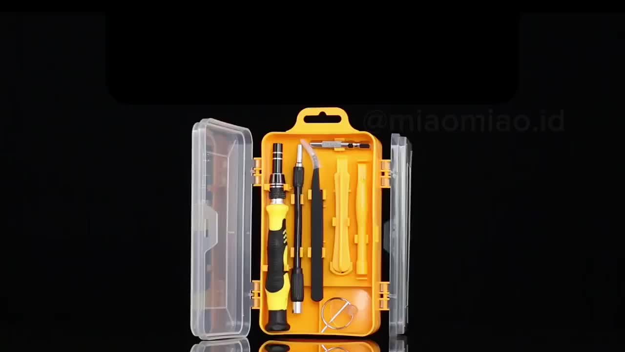 [115-in-1] Obeng Set Magnetic Peralatan Servis Gadget Presisi Tinggi | Complete Repair Screwdriver Set