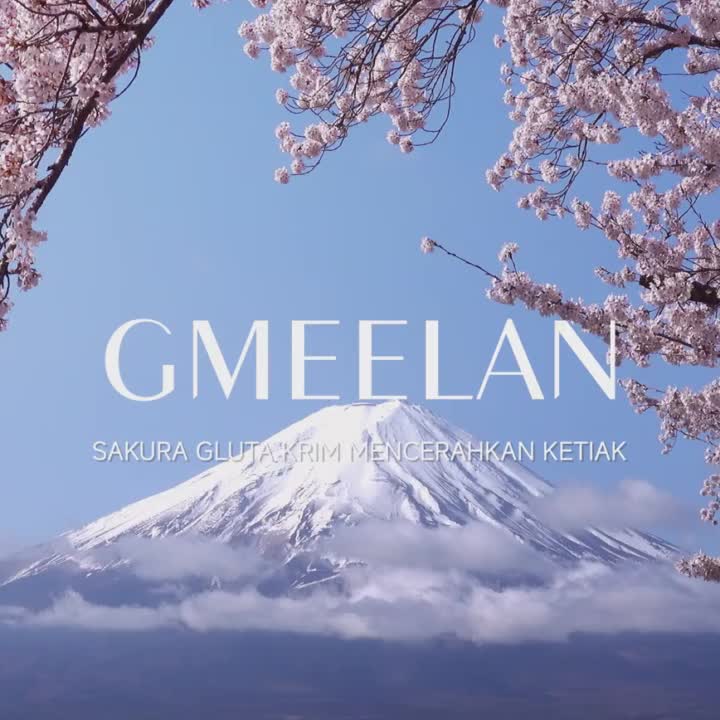 GMEELAN 2PCS Set Sakura Underamint Cream 30G+Sakura Gunta Deodora Spray 50ml
