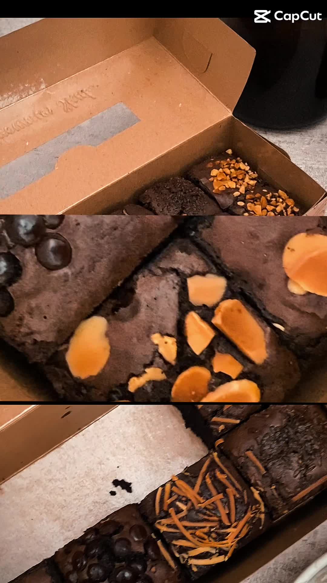 Arkhan Bakery Brownies Skat Brownies Panggang Varian Topping