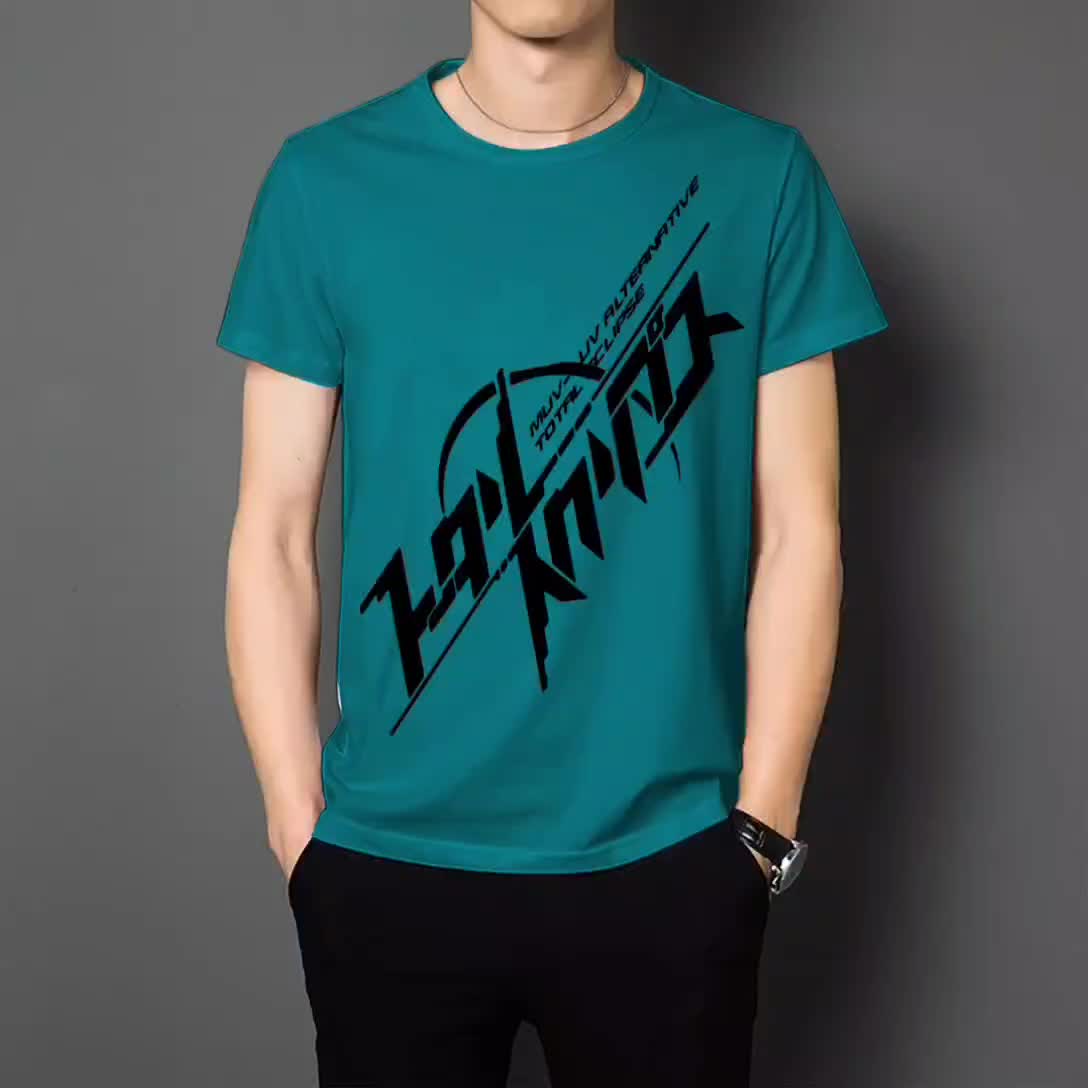 Kaos Pria Wanita Distro Kekinian dan Keren Baju Cowok Motif Katun Combed Tebal