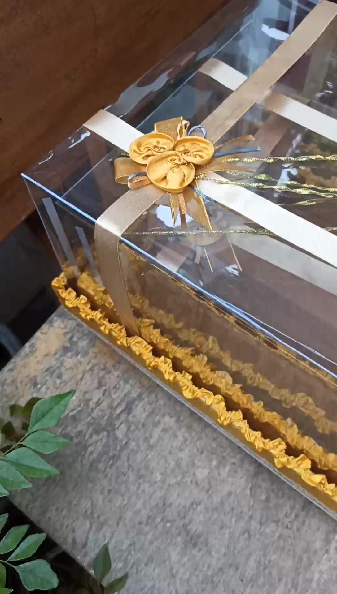 Kotak Parcel Hantaran Seserahan 1 Set Isi 4 Box Tempat Mahar