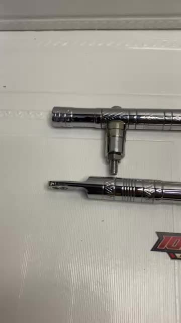 TIANG GAWANG CUSTOM BESI PADU RX KING FINISHING CHROME Motorcycle