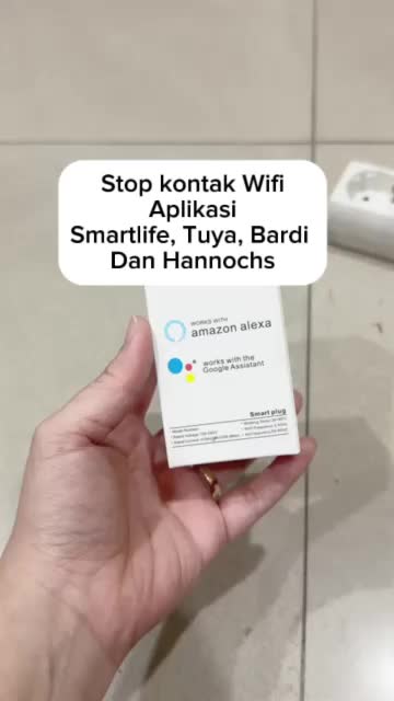 Smartlife Tuya WiFi Smart Plug 16A Wireless Saklar Colokan Energy Monitoring Smart Home Colokan Stop Kontak Timer Colokan Pintar Wireless