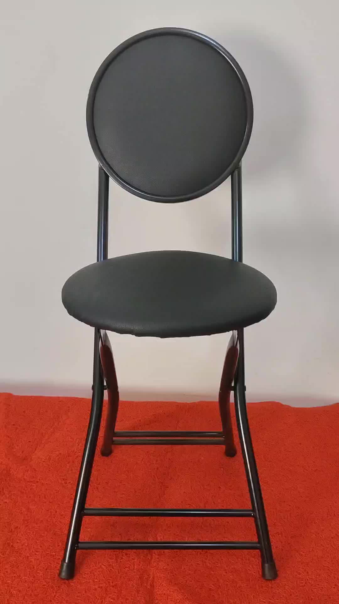 Kursi Lipat Minimalis / Kursi Lipat Traveling / Bangku Lipat Portable / Kursi Lipat Outdoor / Kursi Lipat Empuk Busa Tebal High Quality - Y28A1