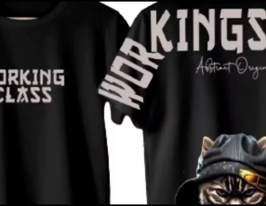 BAJU KAOS PRIA TERBARU KUCING CAT WORKING 9 WARNA / KAOS KATUN / BAJU COWOK KEREN / KAOS KATUN / T-SHIRT Distro Motif