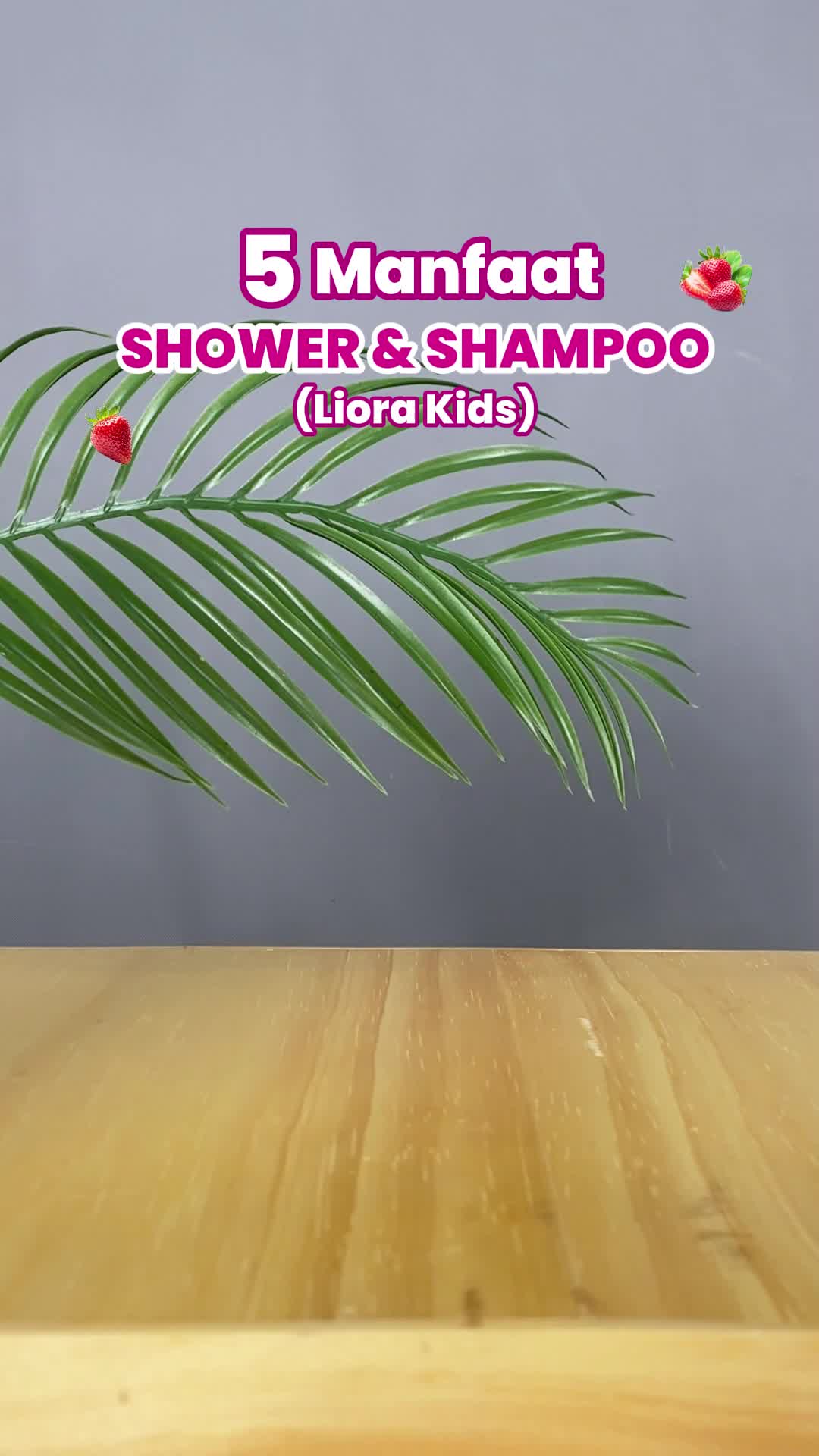 [Bundle Hemat] LIORA Kids Shower & Shampo Melon (2 pcs ) - 300 ML | Sabun Mandi + Shampo Anak 2in1 Aroma Buah Segar Membersihkan Lembut BPOM Halal Rambut Sehat Kulit Terawat