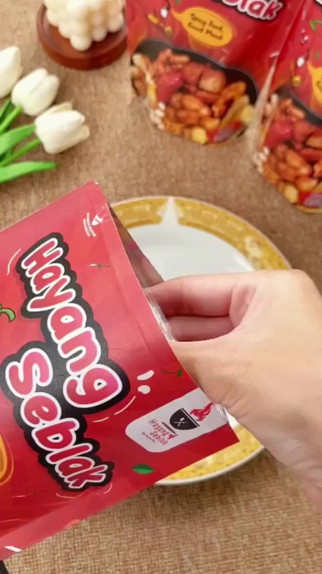 Hayang Seblak Instan Pedas Gurih Alami Sambal Asli Premium 1 Bungkus